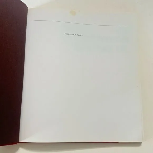 Brian Dippie: Remington and Russell 1982 1st Ed The Sid Richardson Collection